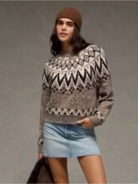 American Eagle snow stopper sweater